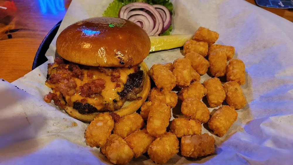 Cheddar Bacon Burger