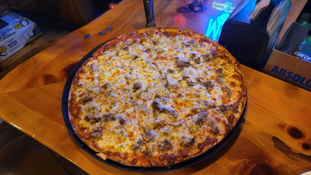 Italian Beef and Giardiniera Pizza